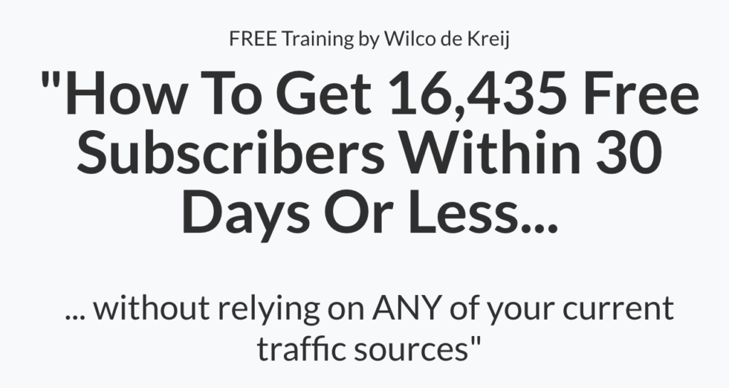 Here’s Why I Clicked on Wilco de Kreij’s Facebook Ad
