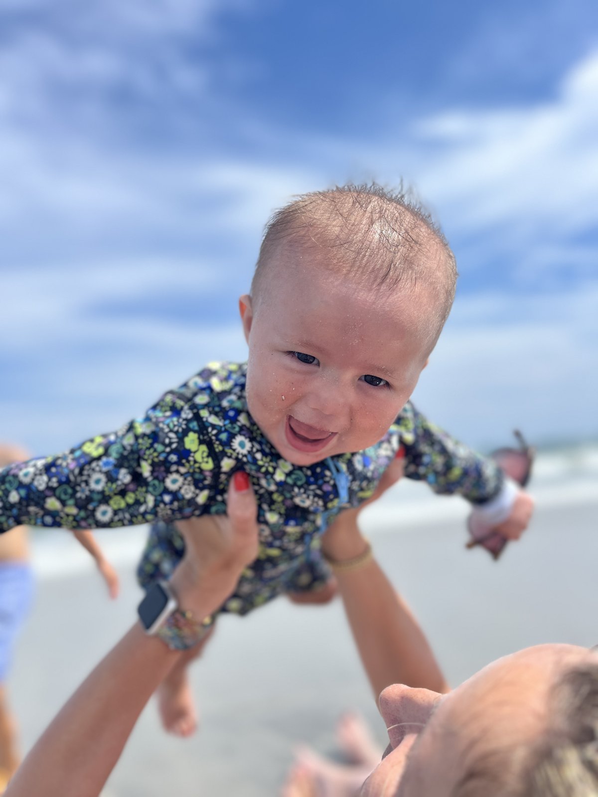 Madeline at the beach